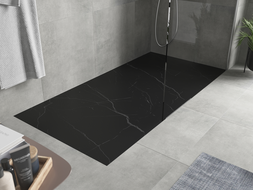 Mexen Hugo receveur de douche rectangulaire SMC 180 x 80 cm, pierre noire - 42758018