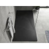 Mexen Hugo receveur de douche rectangulaire SMC 180 x 80 cm, pierre noire - 42758018