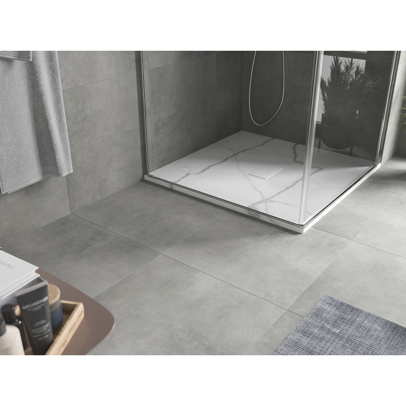 Mexen Hugo receveur de douche carré SMC 100 x 100 cm, pierre blanche - 42151010