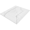 Mexen Hugo receveur de douche rectangulaire SMC 120 x 100 cm, pierre blanche - 42151012