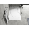Mexen Hugo receveur de douche rectangulaire SMC 160 x 80 cm, pierre blanche - 42158016