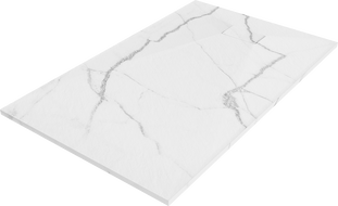 Mexen Hugo receveur de douche rectangulaire SMC 150 x 80 cm, pierre blanche - 42158015