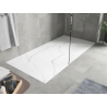 Mexen Hugo receveur de douche rectangulaire SMC 180 x 80 cm, pierre blanche - 42158018