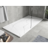 Mexen Hugo receveur de douche rectangulaire SMC 180 x 80 cm, pierre blanche - 42158018