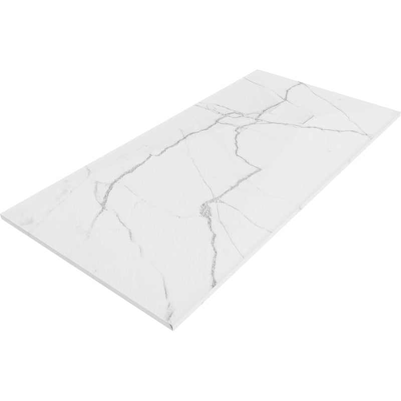 Mexen Hugo receveur de douche rectangulaire SMC 180 x 80 cm, pierre blanche - 42158018