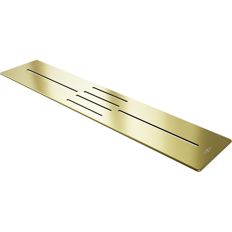 Mexen Toro cache de receveur de douche 100-120 cm, or - 43910050