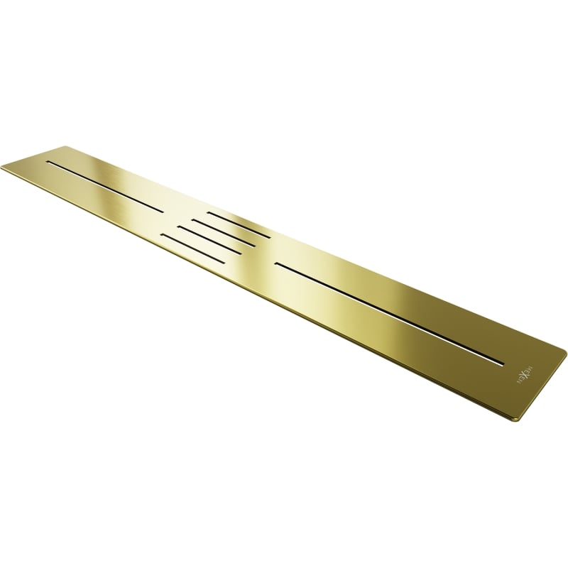 Mexen Toro cache pour receveur de douche 170-200 cm, or - 43930050