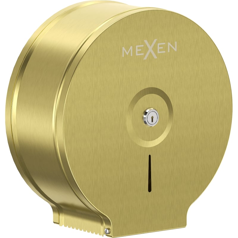Mexen Spira-U distributeur de papier toilette, doré brossé - 70K540-55