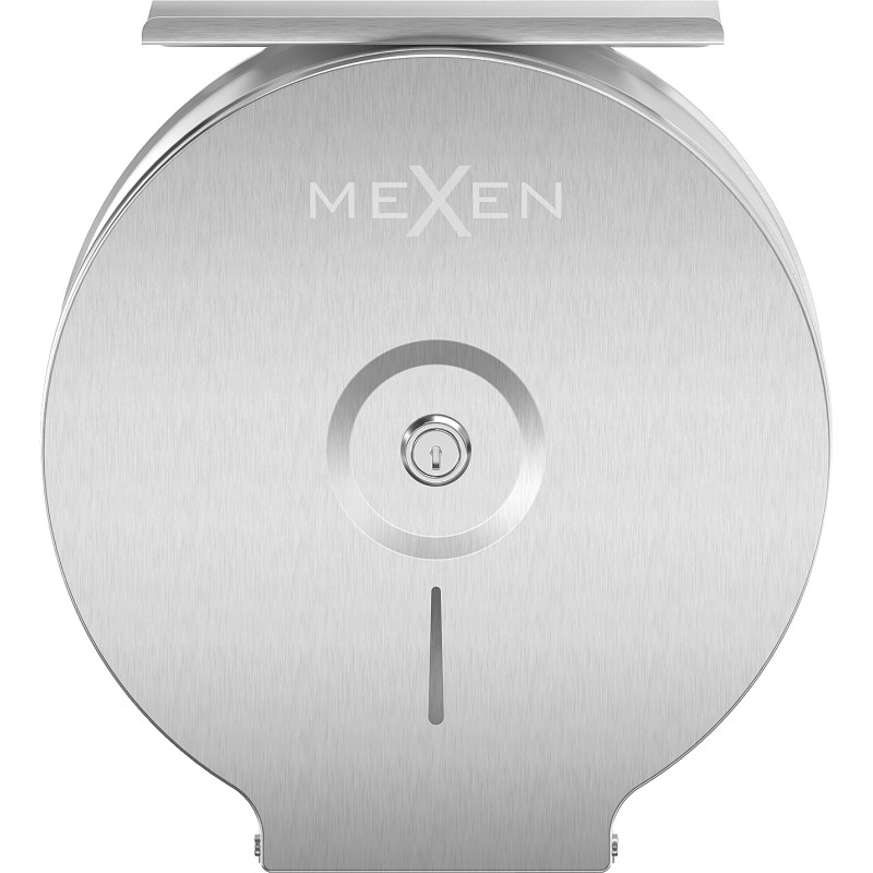 Mexen Spira-U+ distributeur de papier toilette avec étagère pour téléphone, inox - 70K541-01