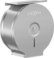 Mexen Spira-U+ distributeur de papier toilette avec étagère pour téléphone, inox - 70K541-01