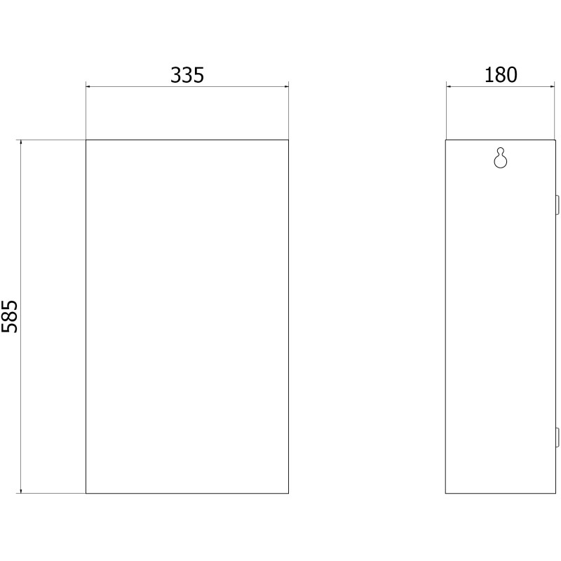 Mexen Linox Poubelle 32L, inox - 70K006-01