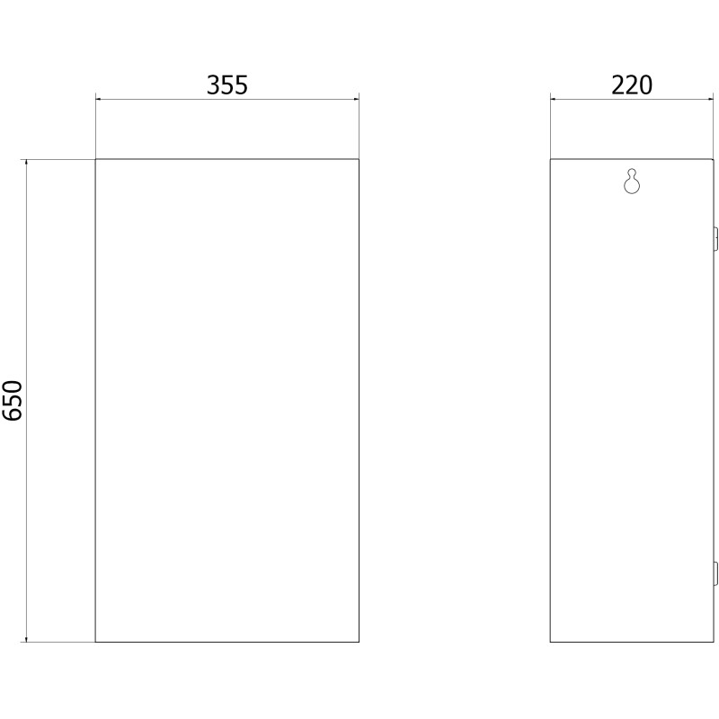 Mexen Linox Poubelle 50L, inox - 70K007-01