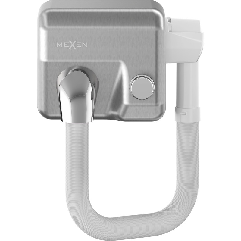 Mexen Aquis-P sèche-cheveux de piscine avec tuyau, 1000 W, inox - 70K210-01