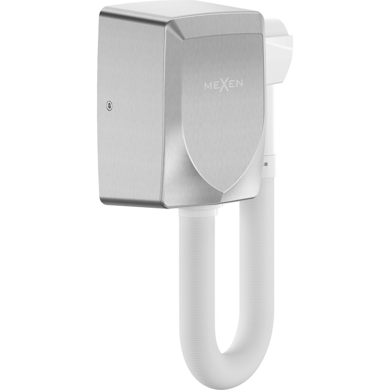 Mexen Aquis-S sèche-cheveux de piscine avec tuyau, 1000 W, inox - 70K200-01
