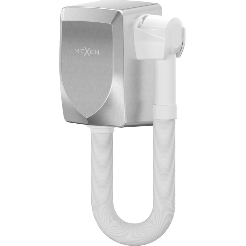 Mexen Aquis-S sèche-cheveux de piscine avec tuyau, 1000 W, inox - 70K200-01