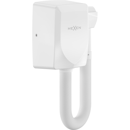 Mexen Aquis-S sèche-cheveux de piscine avec tuyau, 1000 W, blanc - 70K200-20