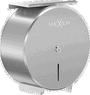 Mexen X-Wall-R étagère encastrée avec rebord 45 x 20 cm, inox - 1910452010