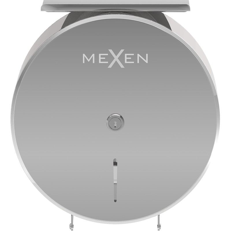 Mexen Spira-H+ support pour papier toilette avec étagère pour téléphone, chromé - 70K561-00