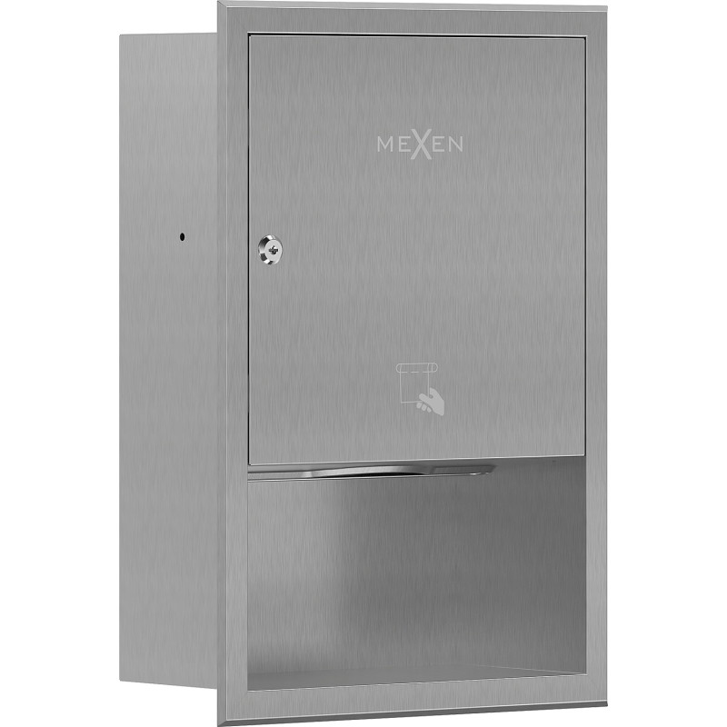 Mexen Linox distributeur encastré de serviettes en papier, inox - 70K003-01