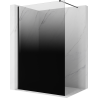 Mexen Kioto Paroi de douche Walk-in 120 x 200 cm, ombre noire 8 mm, noire - 800-120-101-70-76