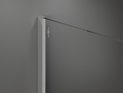 Mexen Kioto paroi de douche Walk-in 80 x 200 cm, ombre blanche 8 mm, chrome - 800-080-101-01-86
