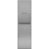 Mexen Linox récipient encastré pour serviettes en papier avec poubelle, inox - 70K003-01 - 70K002-01