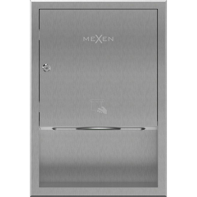 Mexen Linox distributeur encastré de serviettes en papier, inox - 70K003-01