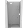Mexen Mist-H porte de douche pivotante gauche 75 cm, transparent, blanc - 8A5-075-000-20-00-L