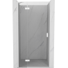 Mexen Mist-H porte de douche pivotante gauche 80 cm, transparente, blanche - 8A5-080-000-20-00-L