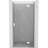 Mexen Mist-H porte de douche battante droite 70 cm, transparent, blanc - 8A5-070-000-20-00-P