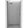 Mexen Mist-H porte de douche pivotante gauche 95 cm, transparent, gris canon brossé - 8A5-095-000-66-00-L