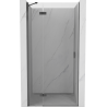 Mexen Mist-H porte de douche battante gauche 75 cm, transparente, métal gun - 8A5-075-000-95-00-L
