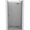 Mexen Mist-H porte de douche pivotante droite 110 cm, transparent, métal canon - 8A5-110-000-95-00-P