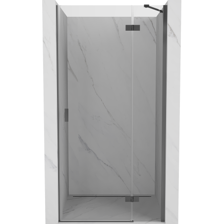 Mexen Mist-H porte de douche pivotante droite 115 cm, transparent, gun metal - 8A5-115-000-95-00-P