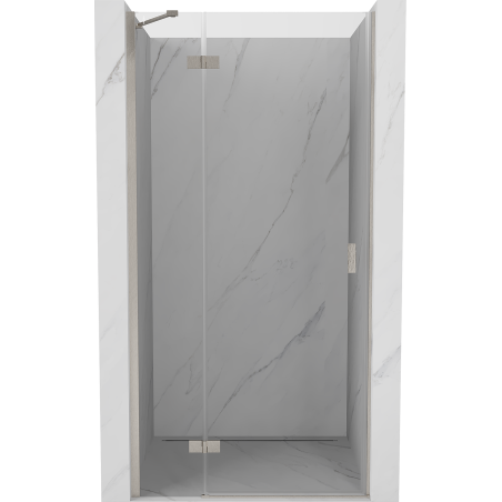 Mexen Mist-H porte de douche pivotante gauche 70 cm, transparent, nickel brossé - 8A5-070-000-97-00-L