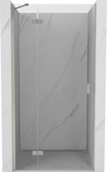 Mexen Mist-H porte de douche pivotante gauche 115 cm, transparent, nickel brossé - 8A5-115-000-97-00-L