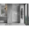 Mexen Mist-H porte de douche battante droite 85 cm, transparente, nickel brossé - 8A5-085-000-97-00-P