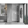 Mexen Mist-H porte de douche pivotante droite 115 cm, transparent, nickel brossé - 8A5-115-000-97-00-P