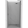 Mexen Mist-H L porte de douche pivotante droite 115 cm, transparent, gris canon brossé - 8A5L-115-000-66-00-P
