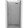 Mexen Mist-H L porte de douche pivotante droite 75 cm, transparente, métal gris - 8A5L-075-000-95-00-P
