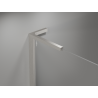 Mexen Mist-H L porte de douche pivotante droite 70 cm, transparente, nickel brossé - 8A5L-070-000-97-00-P