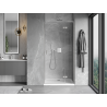 Mexen Mist-H L porte de douche à charnière droite 115 cm, transparent, nickel brossé - 8A5L-115-000-97-00-P