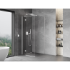 Mexen Mist-H T cabine de douche pivotante gauche 95 x 95 cm, transparent, blanc - 8A5T-095-095-20-00-L