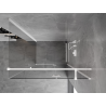 Mexen Mist-H T cabine de douche pivotante droite 85 x 120 cm, transparent, blanc - 8A5T-085-120-20-00-P