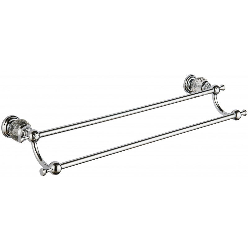Mexen Estela double porte-serviettes, Chrome - 7011525-00