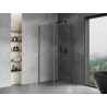 Mexen Mist-H T Cabine de douche pivotante droite 90 x 90 cm, transparent, gris canon brossé - 8A5T-090-090-66-00-P