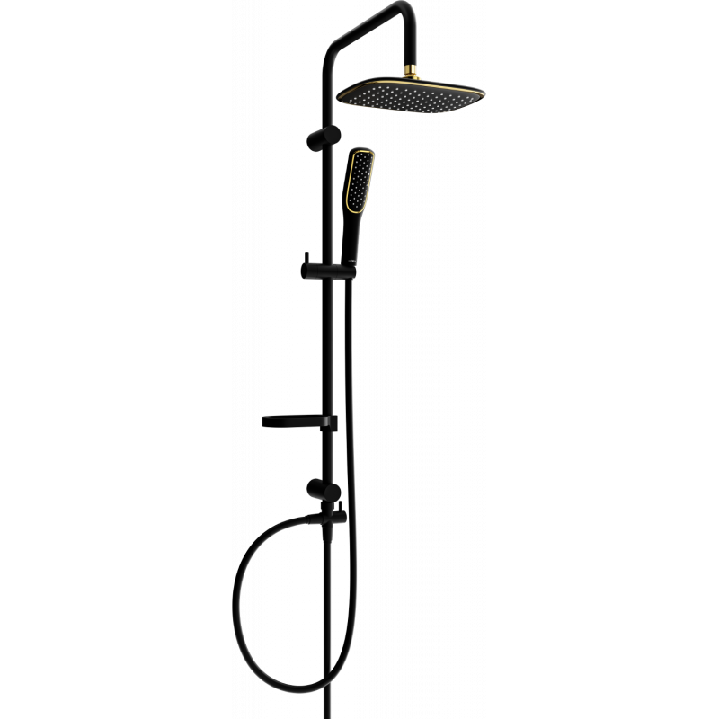 Mexen X49 colonne de douche, noir/or - 798494991-75