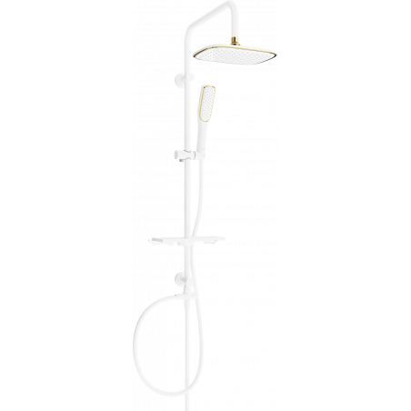 Mexen T49 colonne de douche, blanc/or - 798494993-25