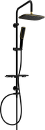 Mexen T49 colonne de douche, noire/or - 798494993-75