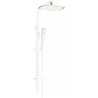 Mexen Q49 colonne de douche, blanche/dorée - 798494995-25